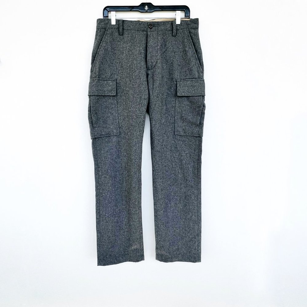 GREY LANDS' END utility fit Pants size 32